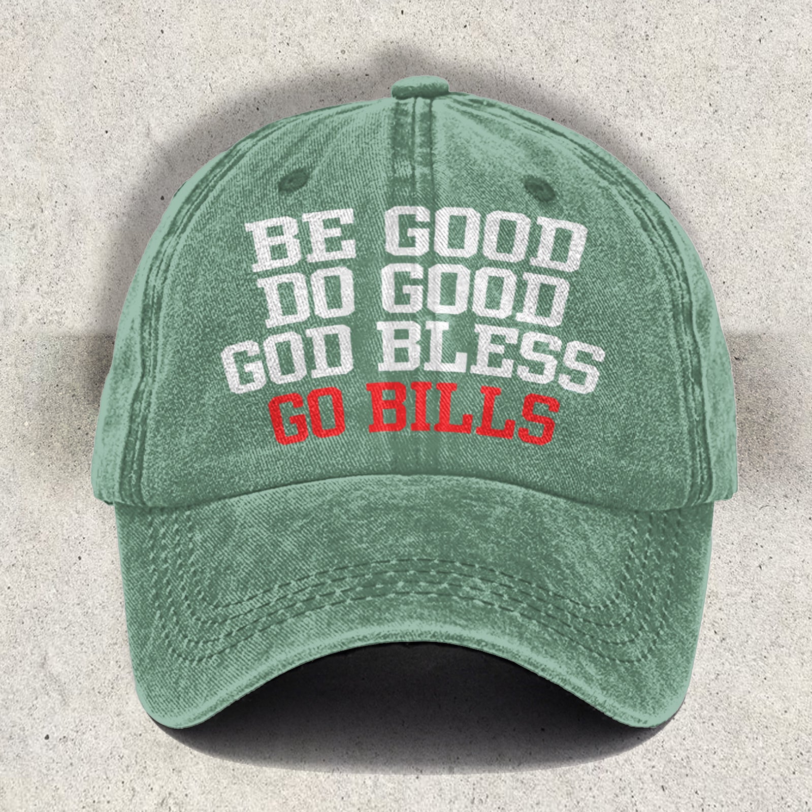 Do Good Deeds Print Baseball Cap