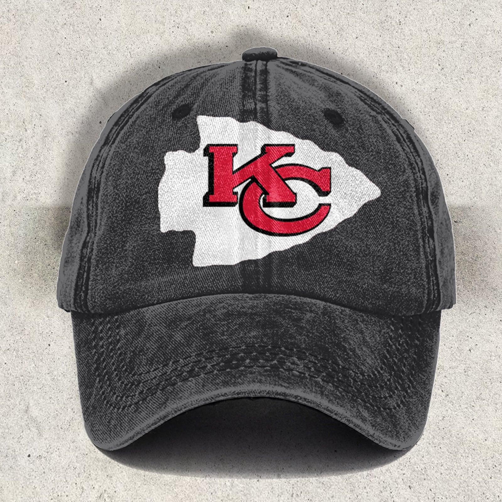 Chiefs Kansas Print Baseball Cap