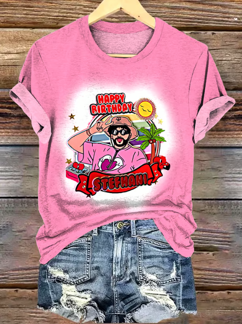 Puerto Rico Crew Neck T-shirt