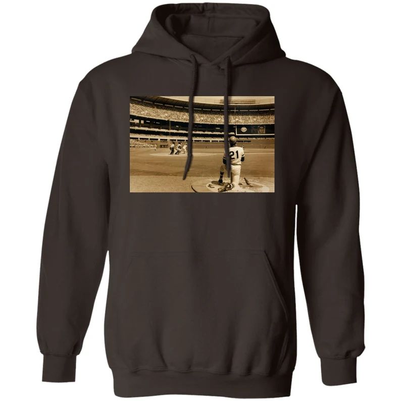 Roberto Clemente Baseball Field Hoodie (Unisex)