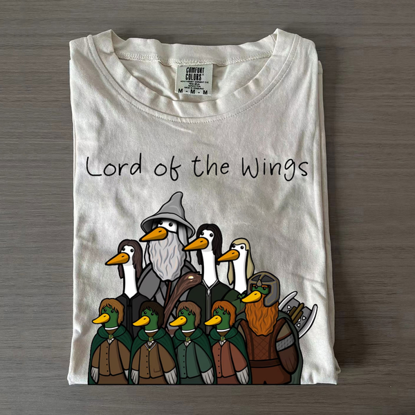 Lord of the Wings Funny Goose T-shirts