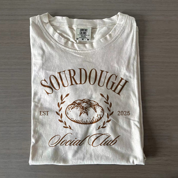 Funny Sourdough Social Club Wake And Bake T-shirt