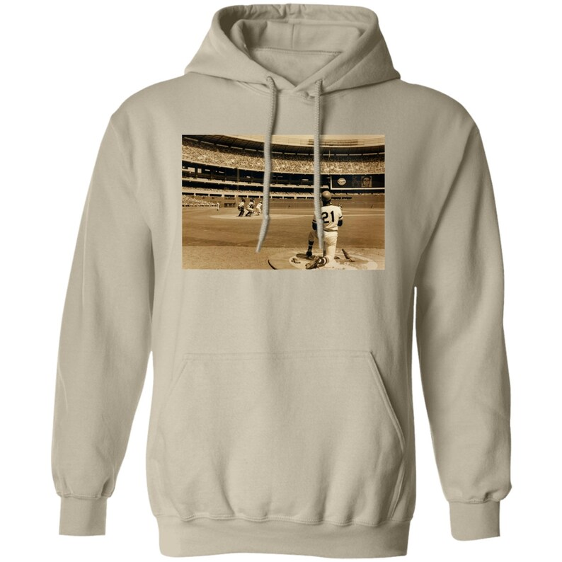 Roberto Clemente Baseball Field Hoodie (Unisex)
