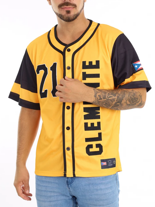 Puerto Rico Roberto Clemente Baseball Jersey