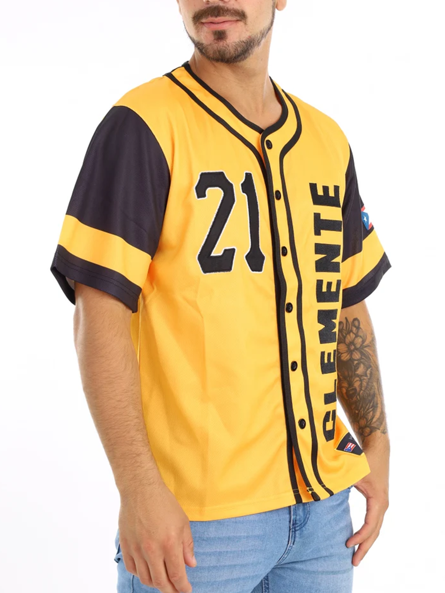 Puerto Rico Roberto Clemente Baseball Jersey