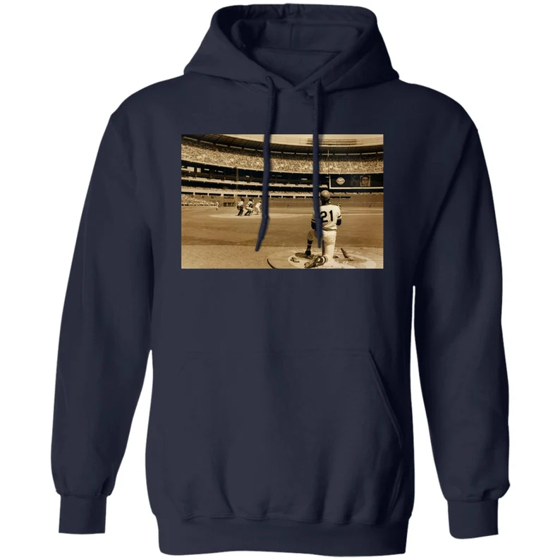 Roberto Clemente Baseball Field Hoodie (Unisex)