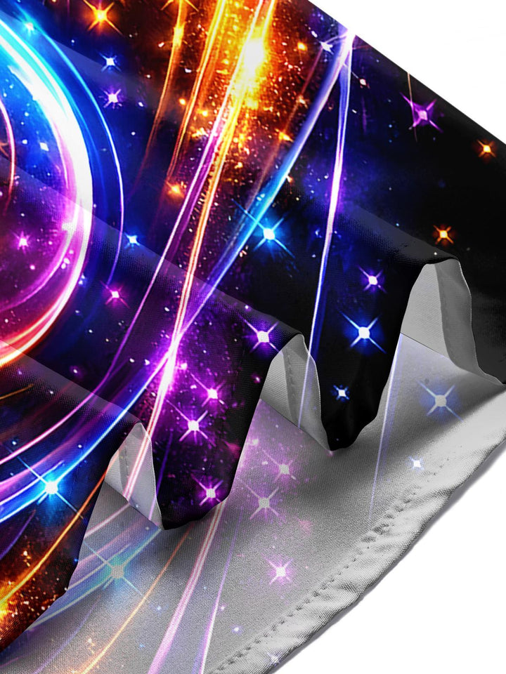 Art Musical Note Men's Pocket Short Sleeve Shirts