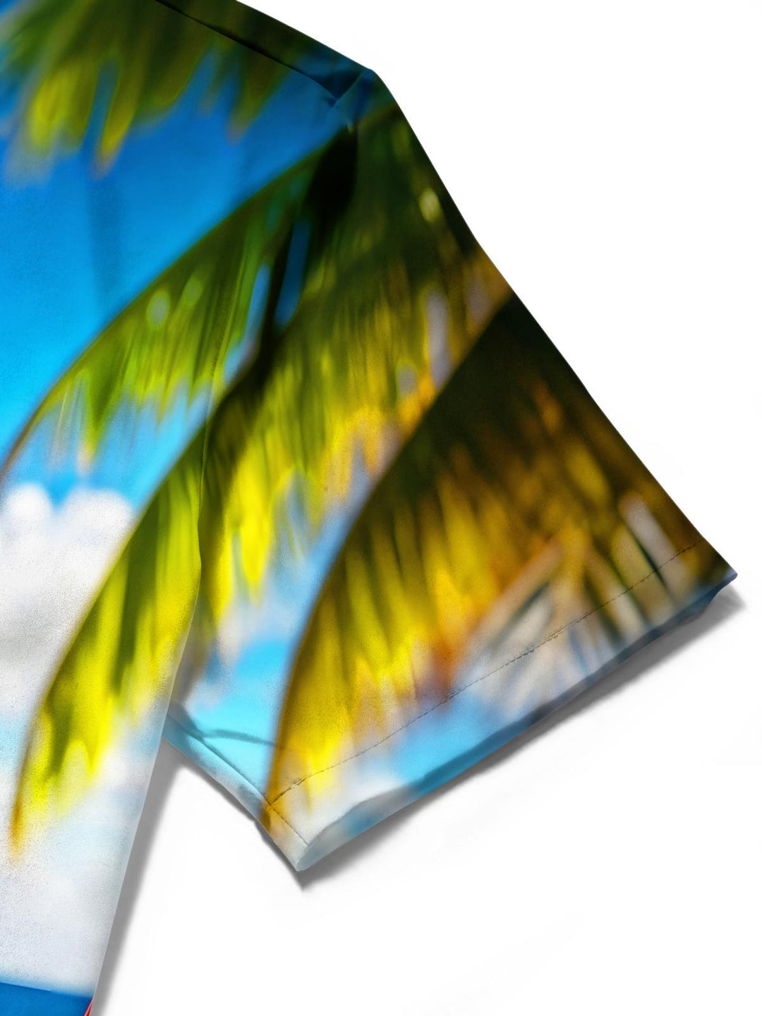 Hawaiian Beach Pirate Crab Men's Pocket Short Sleeve Shirts